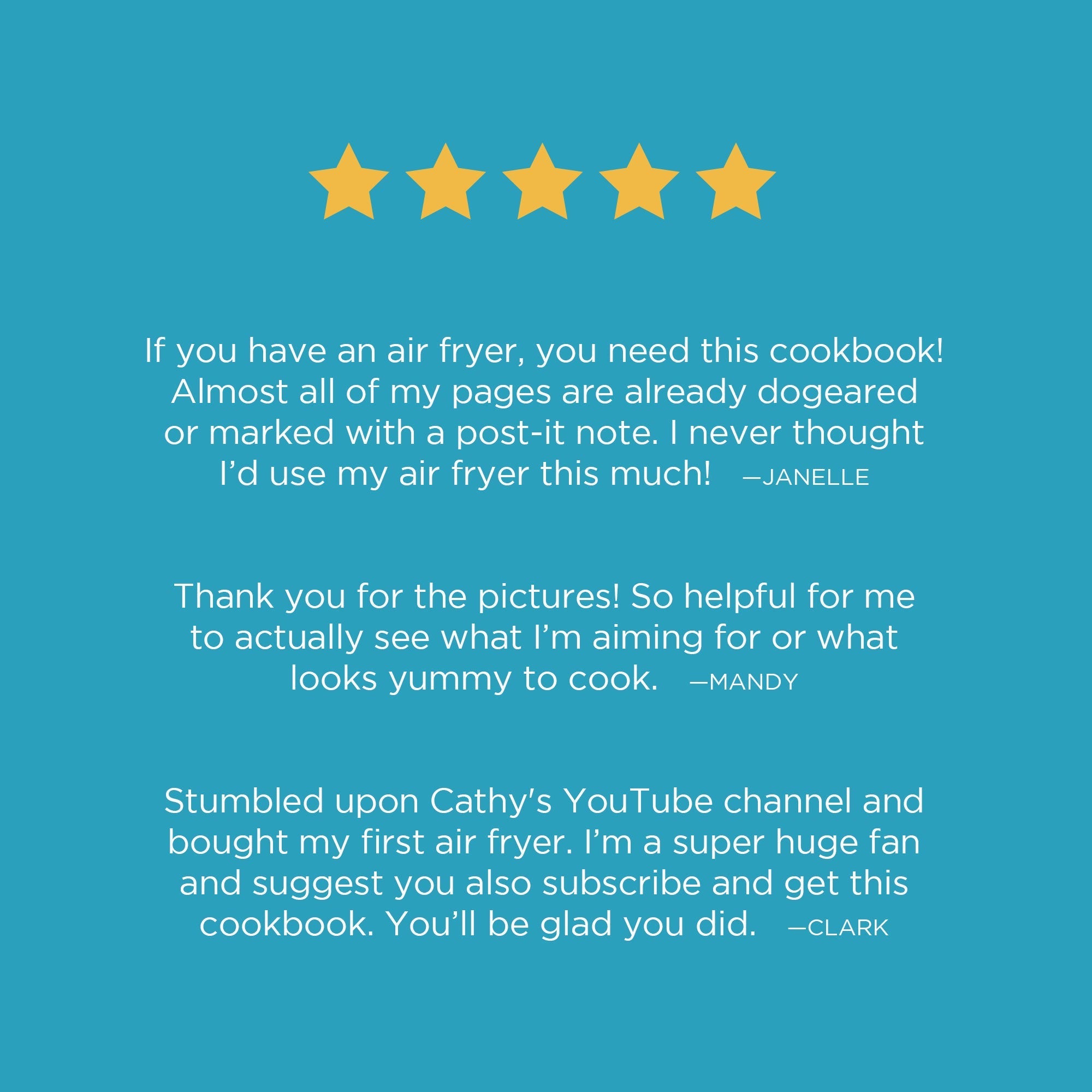 DIGITAL: 150+ Easy Air Fryer Recipes Cookbook