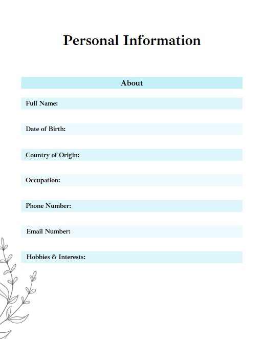 End-of-Life Planner | 35-Page Editable Canva Template