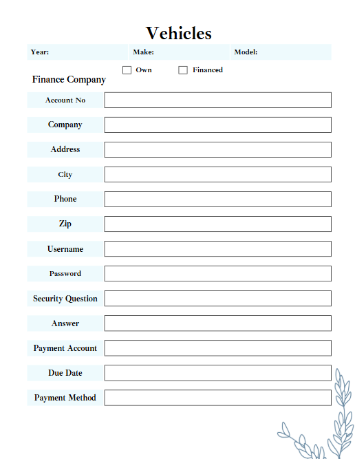 End-of-Life Planner | 35-Page Editable Canva Template