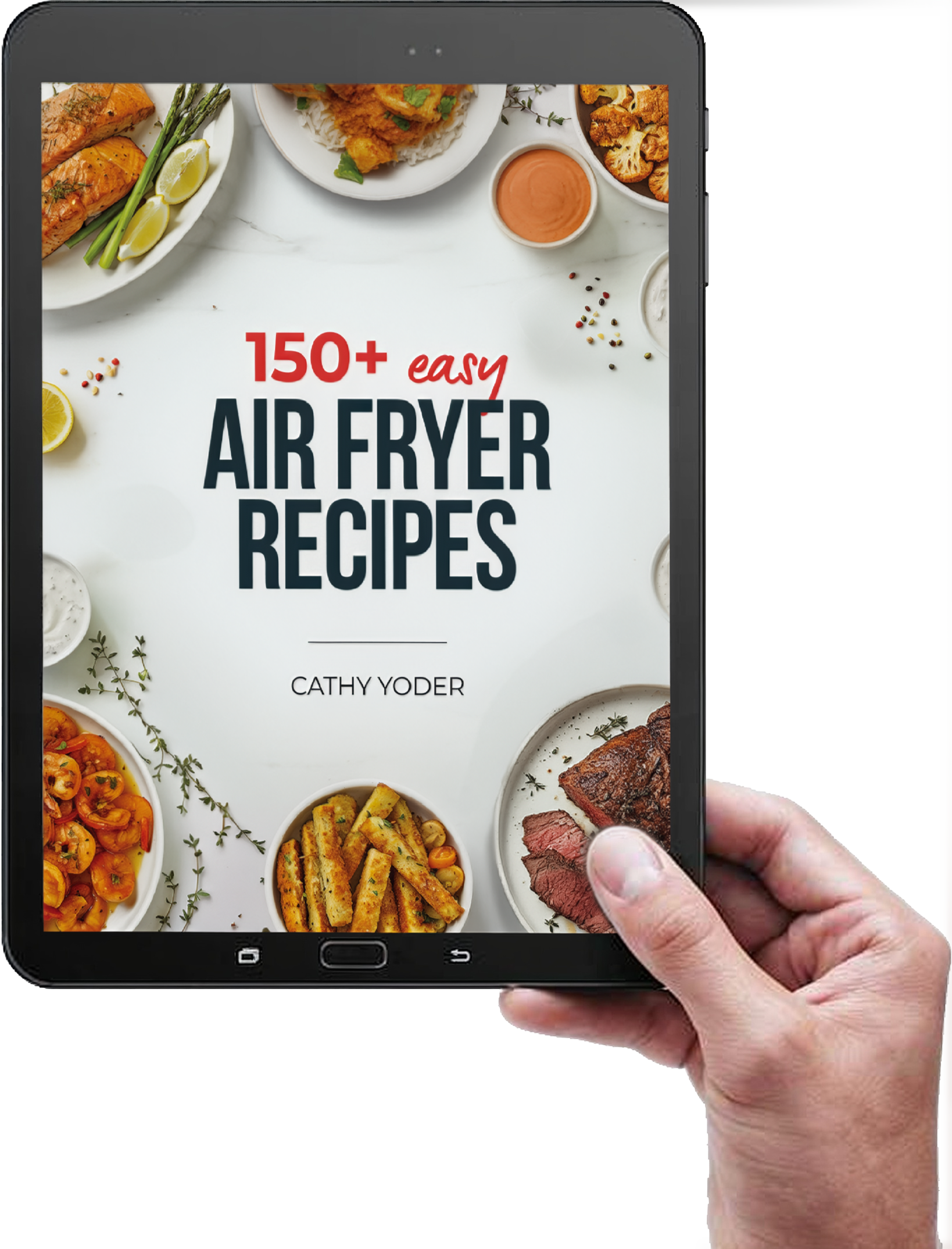 DIGITAL: 150+ Easy Air Fryer Recipes Cookbook
